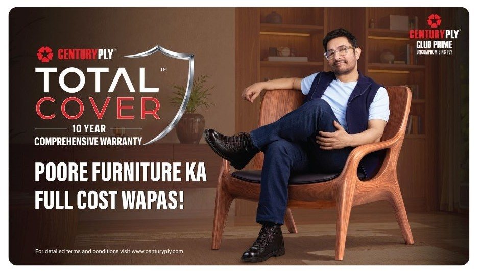Aamir Khan for a brand endorsement campaign for CenturyPly Aamir Khan for a brand endorsement campaign for CenturyPly