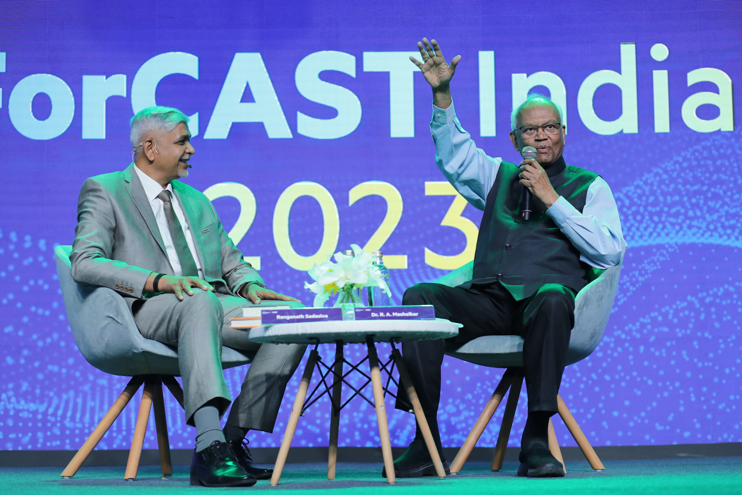 R.A. Mashelkar as a guest speaker at a corporate conference in Delhi
