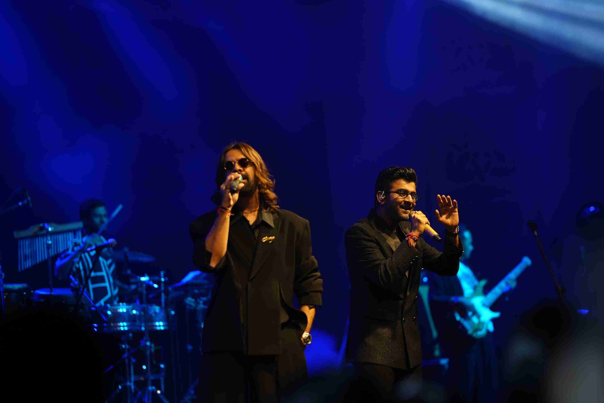 Sachin Jigar performing at a corporate event in Goa Sachin Jigar performing at a corporate event in Goa
