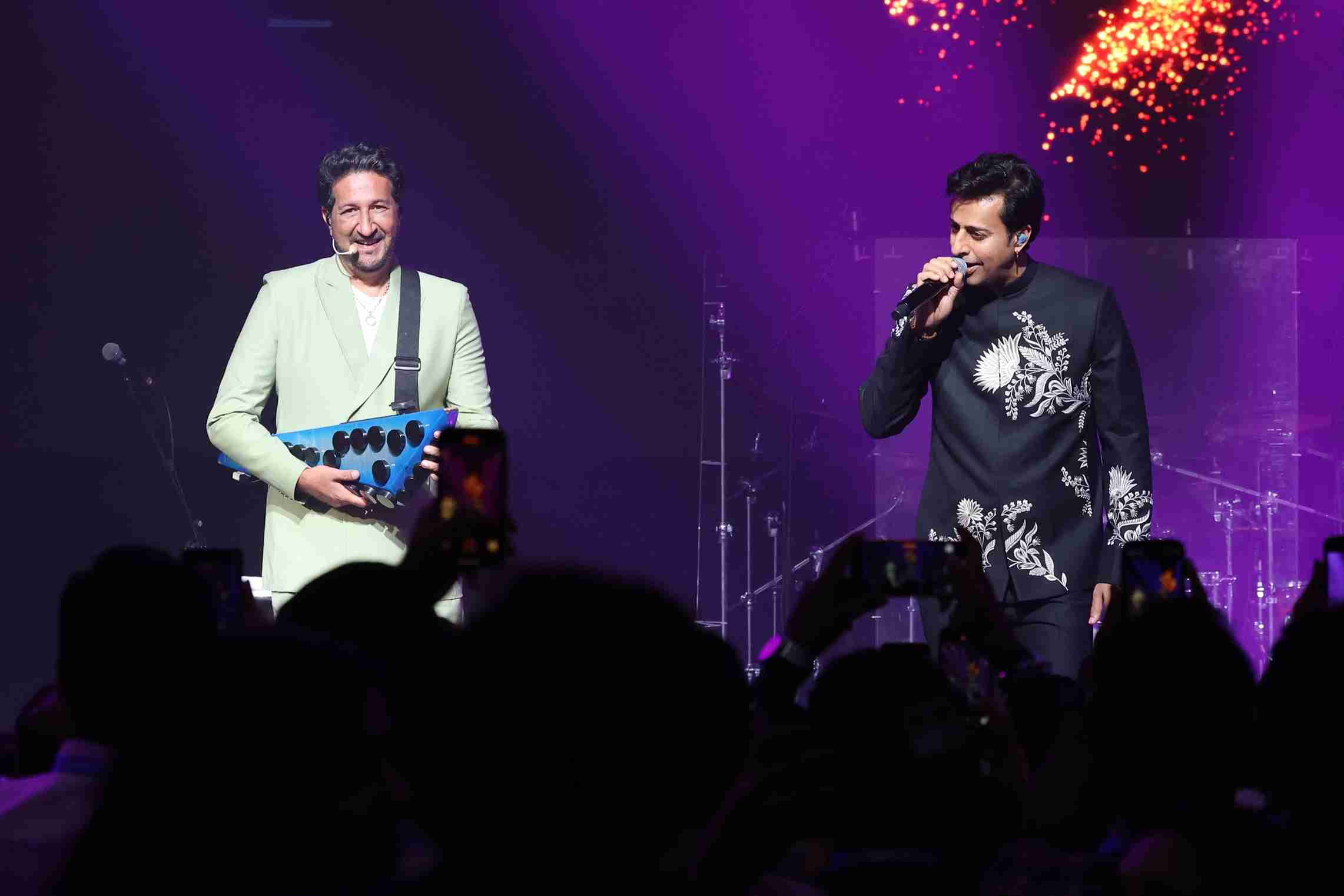 Salim Suleiman performing at a corporate event in Mumbai Salim Suleiman performing at a corporate event in Mumbai