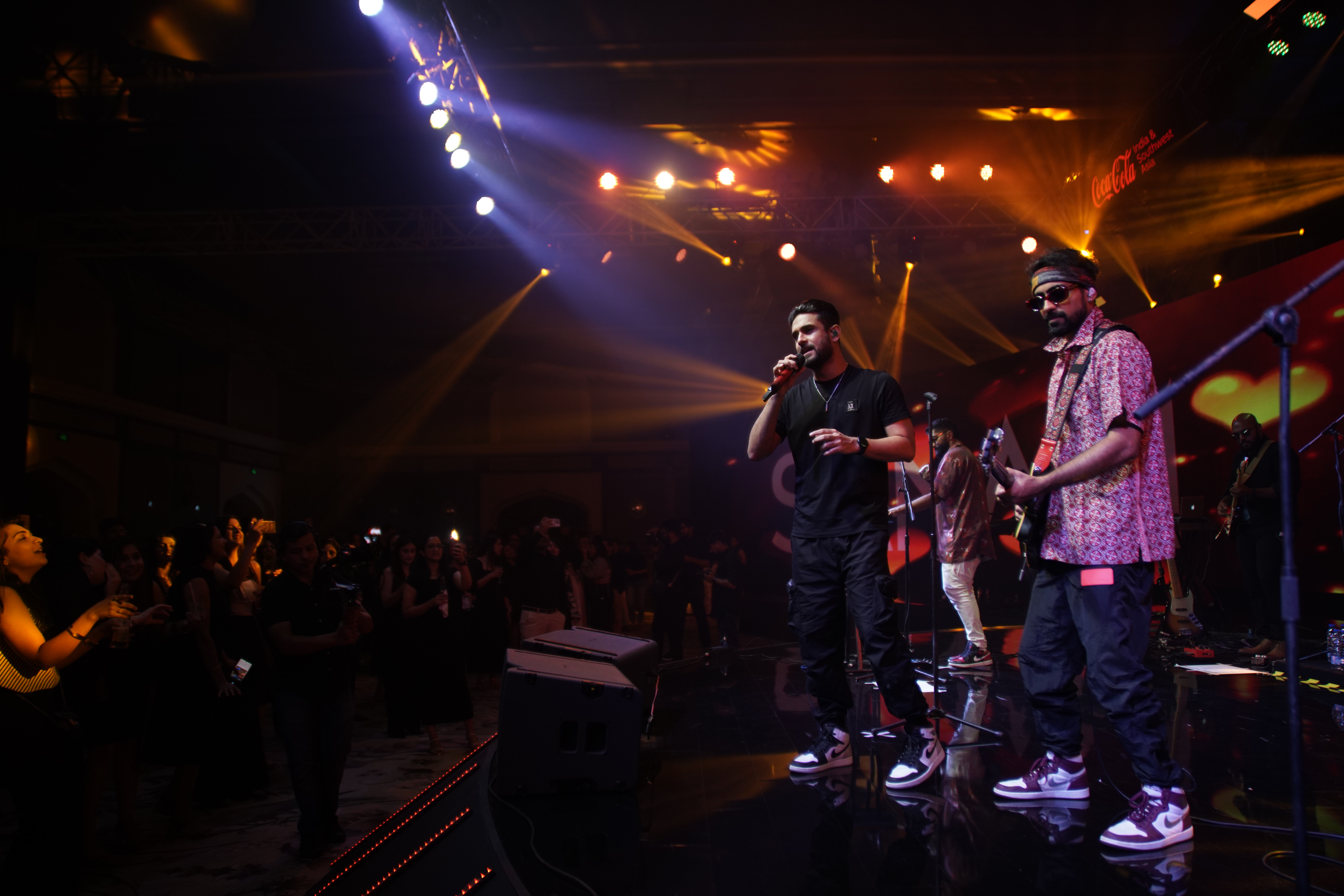Sanam Band performing at a corporate event in Jaipur