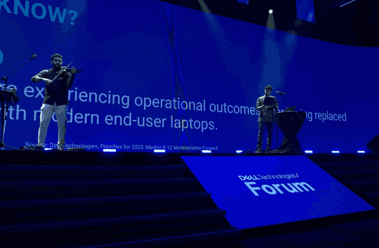 Carnatic 2.0 performing at a corporate event in Bangalore Carnatic 2.0 performing at a corporate event in Bangalore