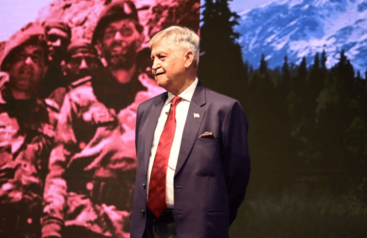 General VP Malik as a guest speaker at a corporate event in Goa General VP Malik as a guest speaker at a corporate event in Goa