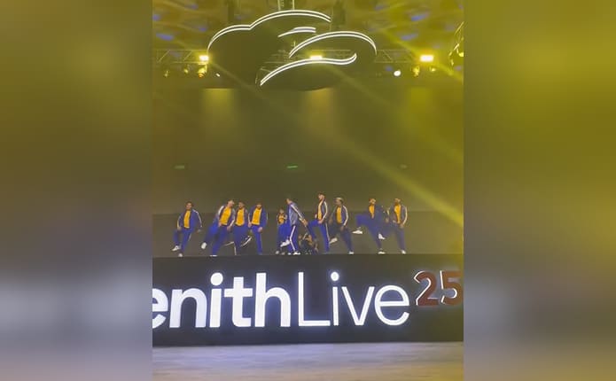 V Company performing at a corporate event in Mumbai V Company performing at a corporate event in Mumbai