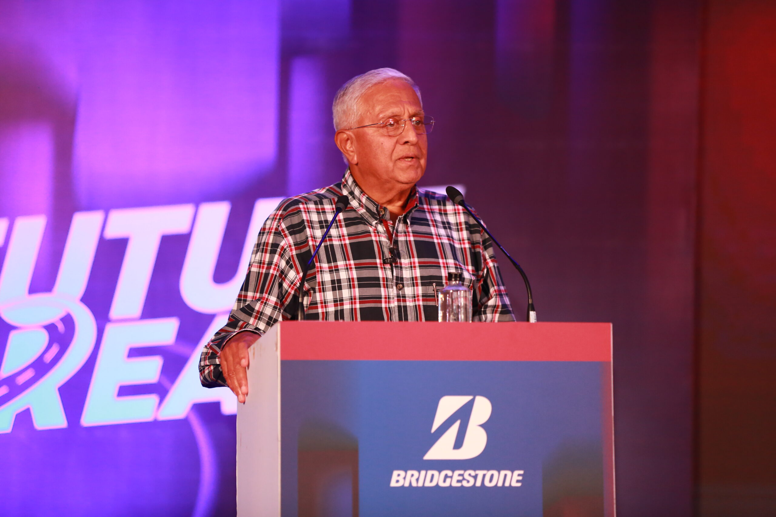 R. Gopalkrishnan for a keynote session at an internal meet for a corporate in Pune