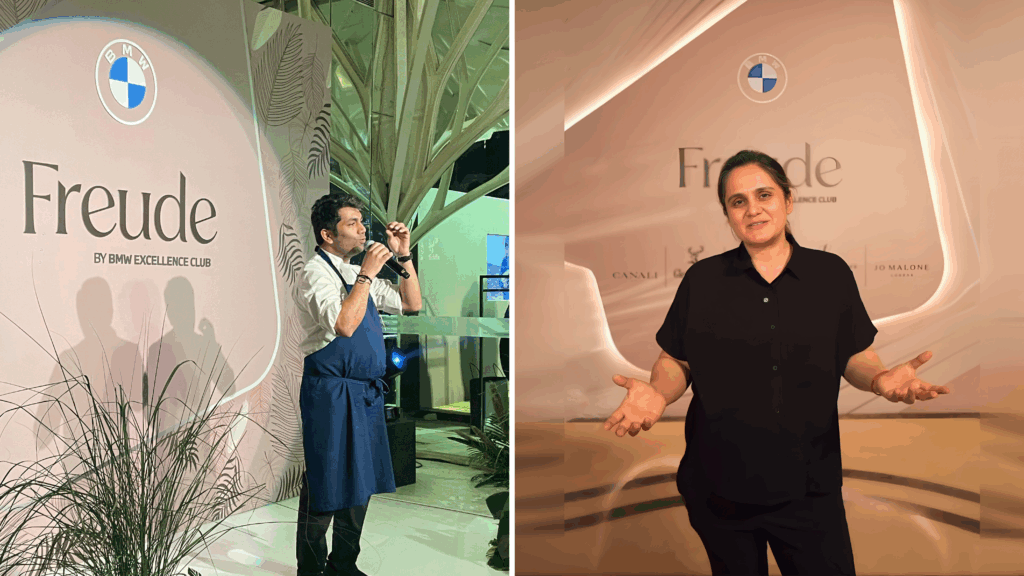 BMW Excellence Club with Michelin star Chefs Garima Arora and Himanshu Saini