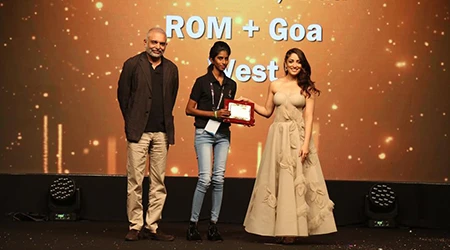 Yami Gautam as a guest speaker at a corporate event in Dubai