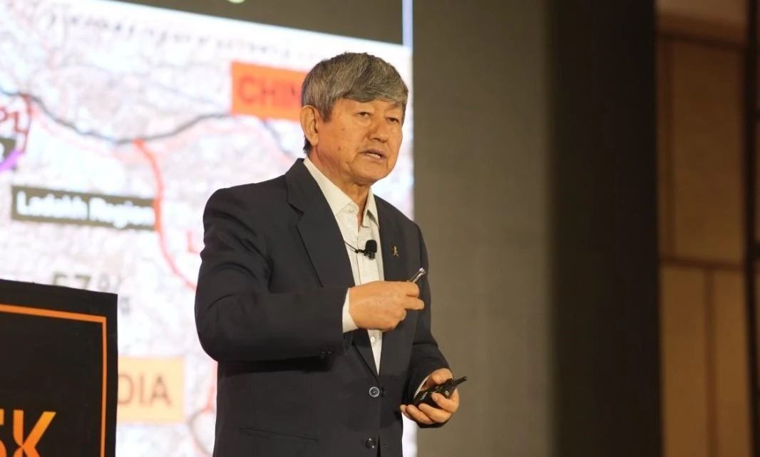 Col. Lalit Rai as a guest speakers at a corporate event in Igatpuri