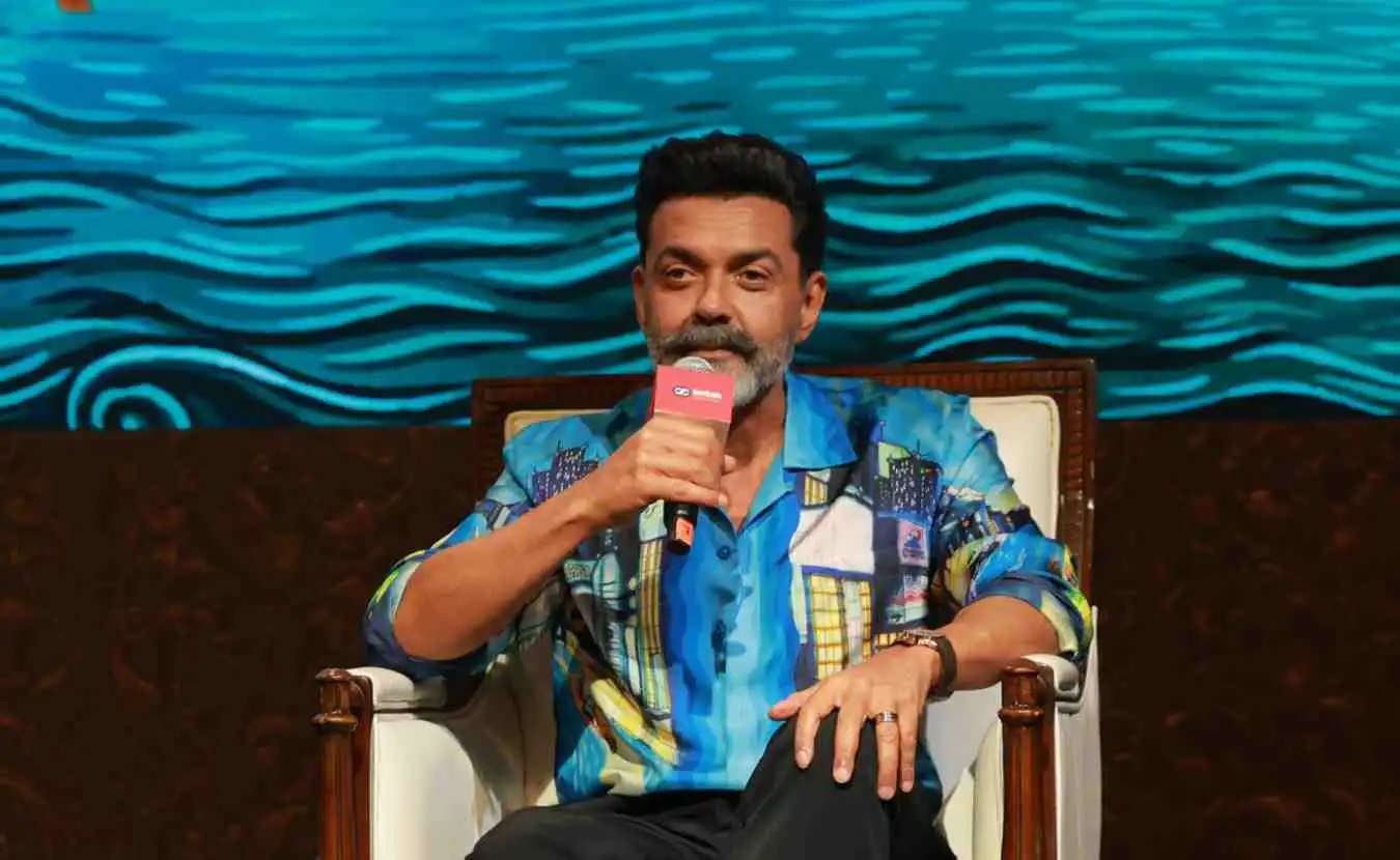 Bobby Deol as a guest speaker at a corporate event in Kochi