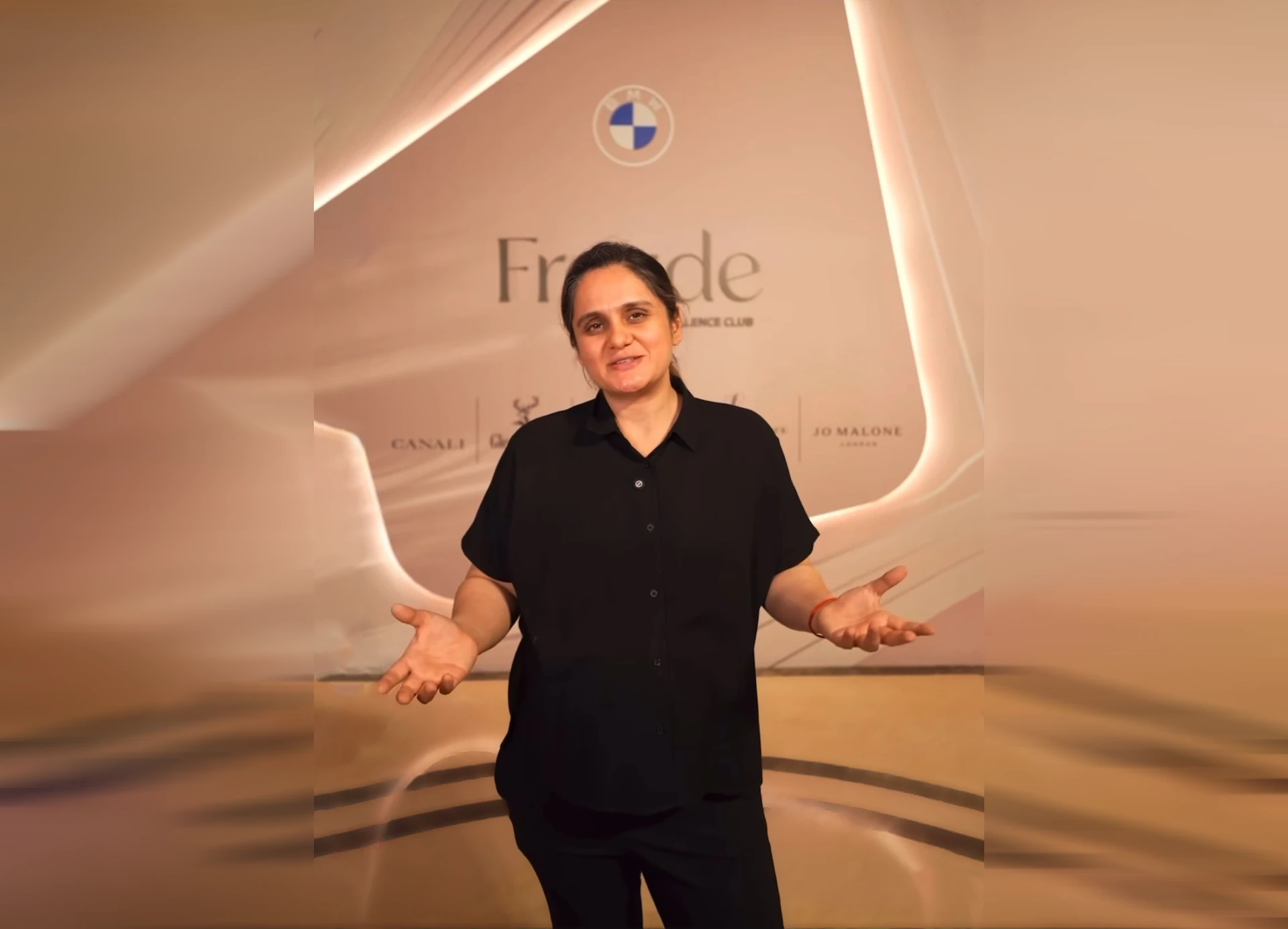 Michelin Star Chef Garima Arora curating a 7-course meal for a corporate event in Delhi