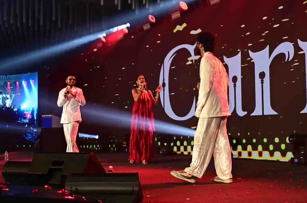 Curry Band performing at a corporate event in Colombo