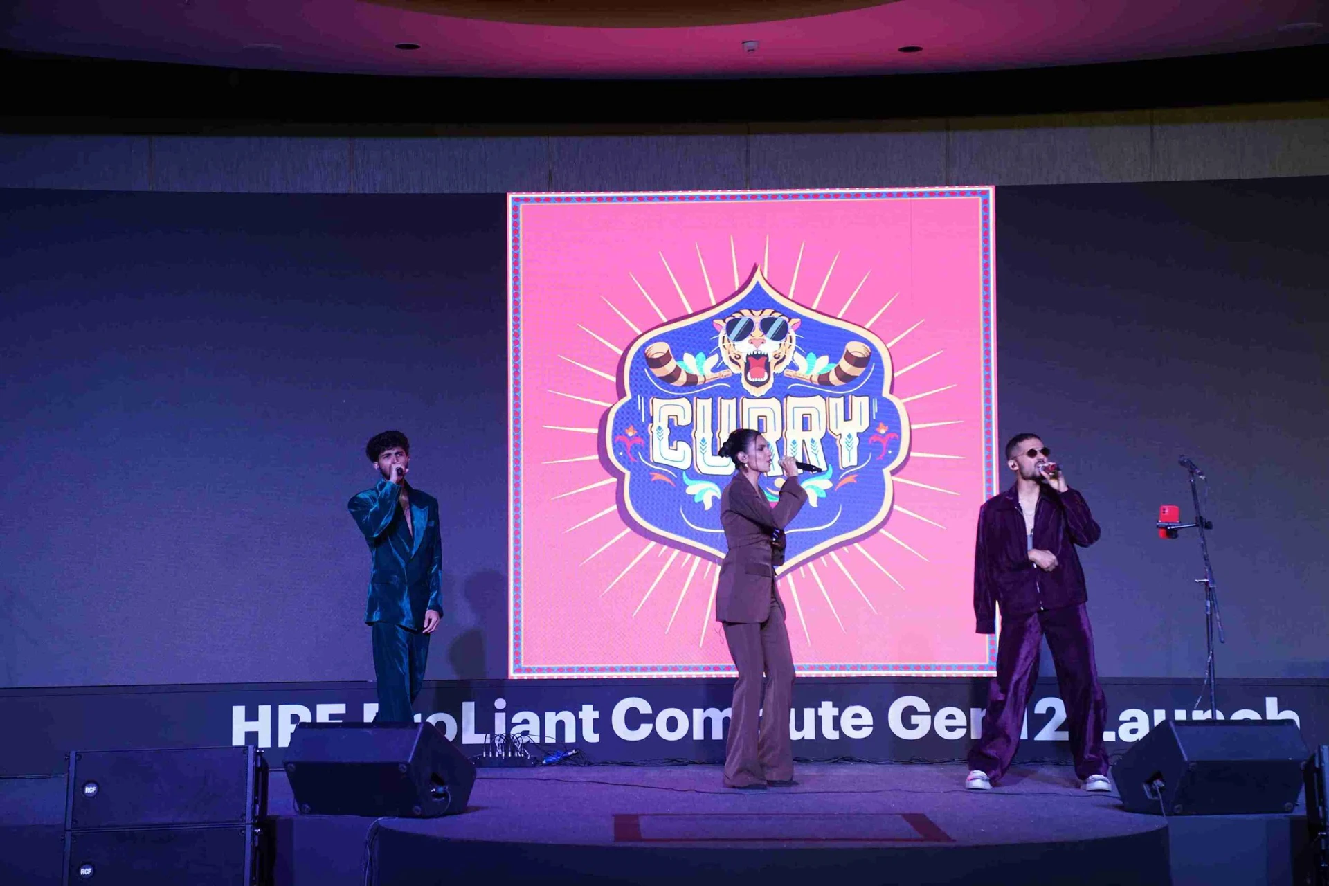 Curry Band performing at a corporate event in Rishikesh Curry Band performing at a corporate event in Rishikesh