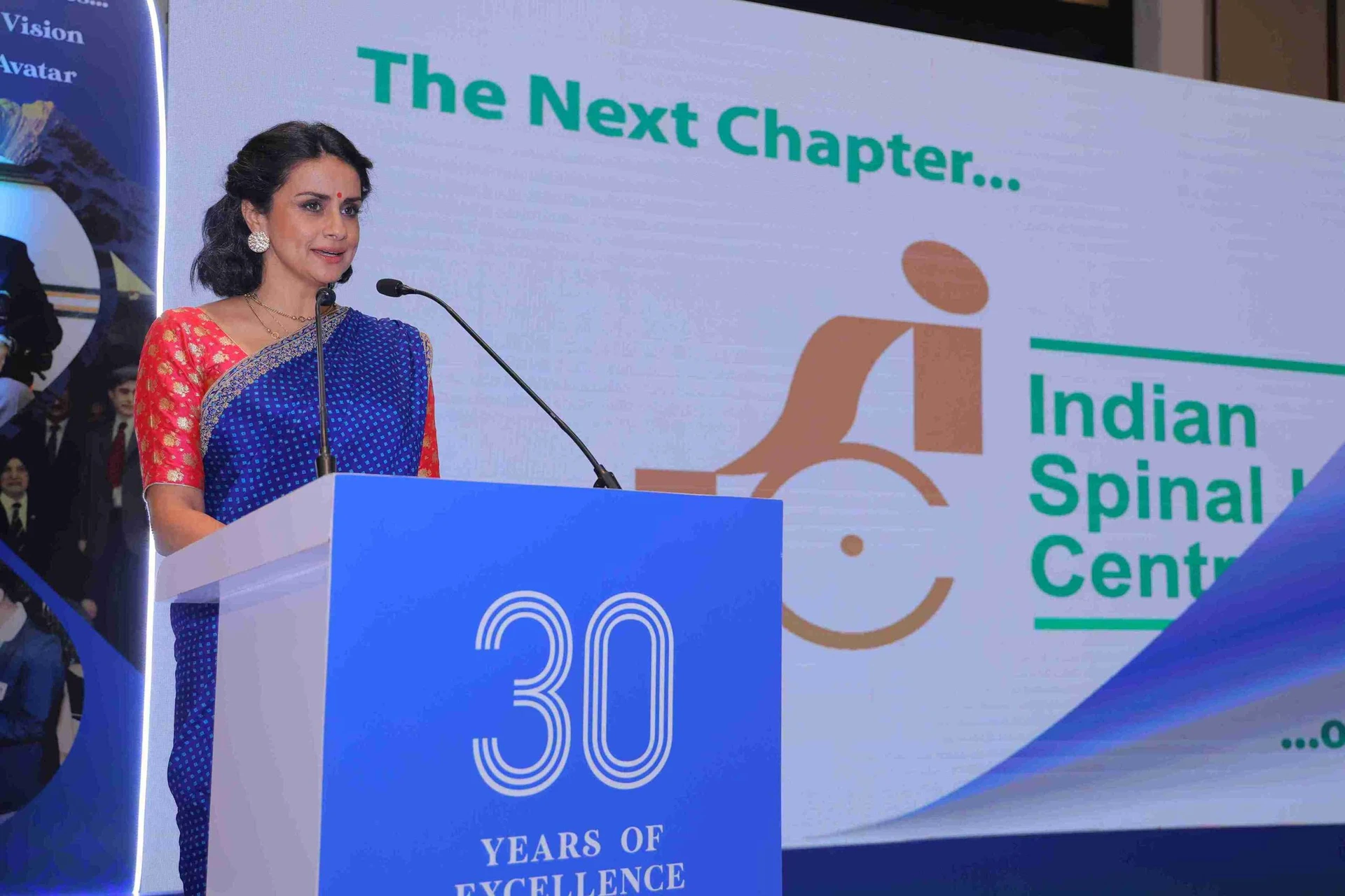 Gul Panag hosting a corporate event in Delhi