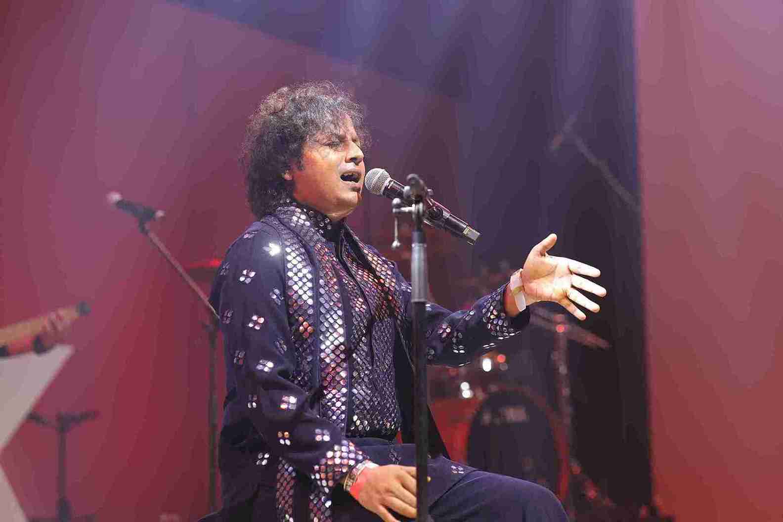 Humsufi Band performing at a corporate event in Mumbai