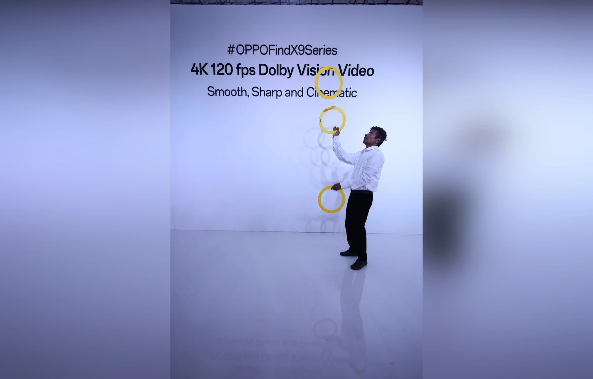 Jugglers performing at a corporate event in Goa