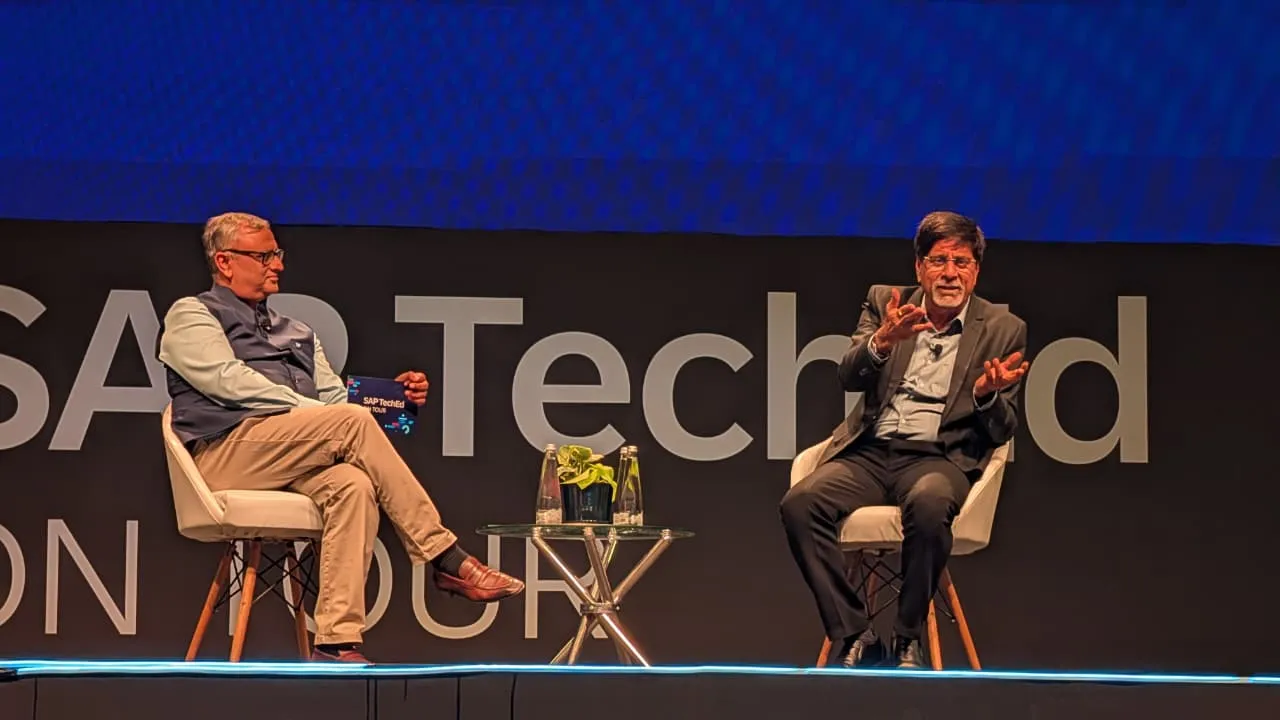 K Srikanth as a guest speaker at a corporate event in Bangalore