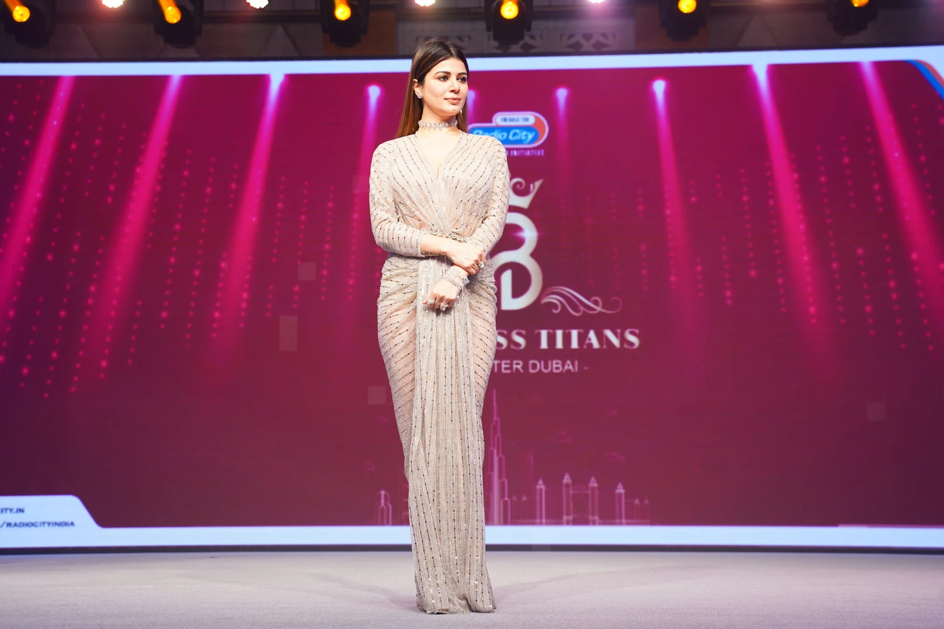 Kainaat Arora for an appearance at a corporate event in Dubai Kainaat Arora for an appearance at a corporate event in Dubai