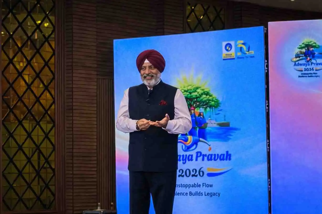Kanwal Jeet Singh as a guest speaker at a corporate event in Guwahati