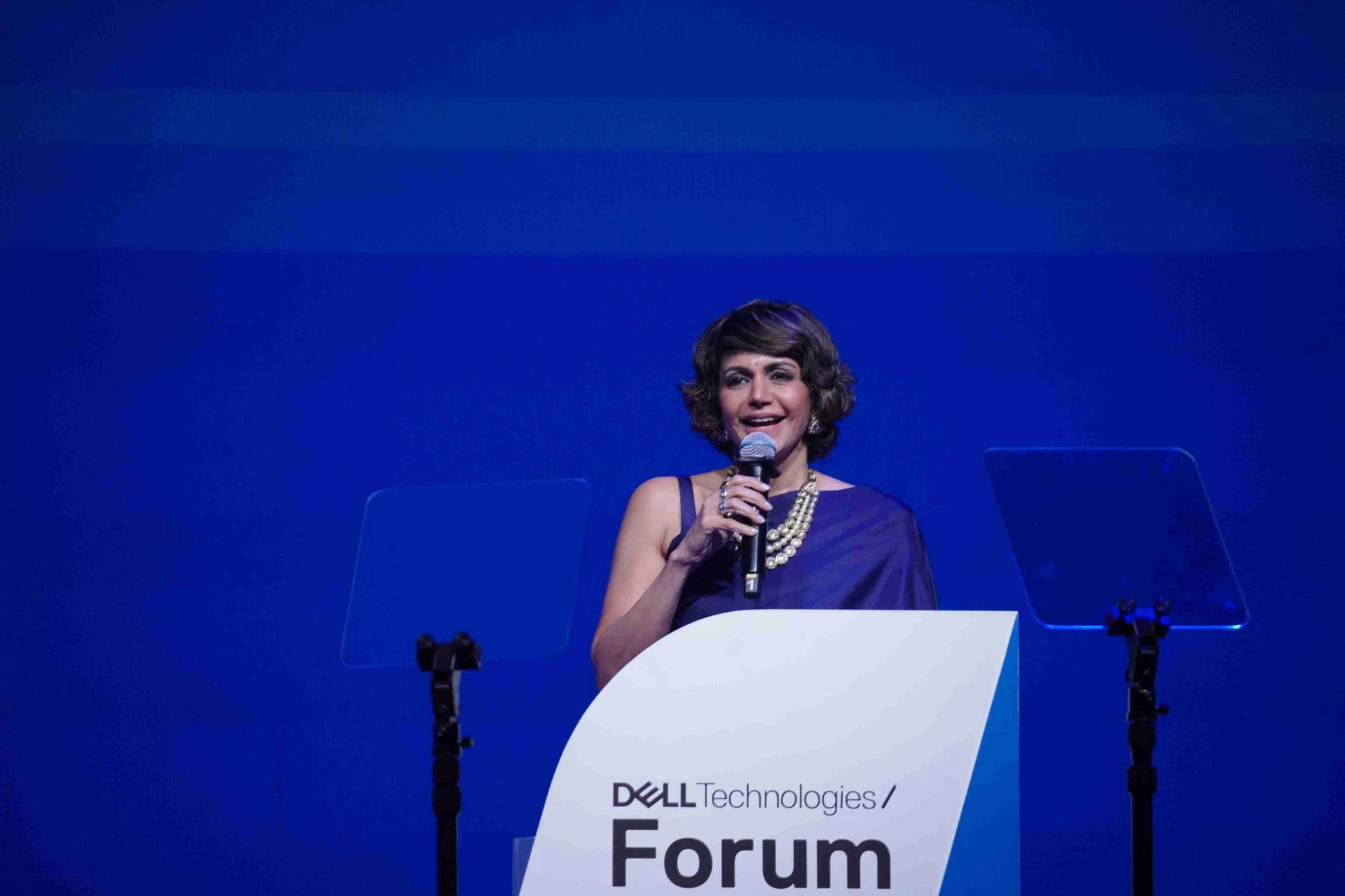 Mandira Bedi hosting a corporate event in Bangalore Mandira Bedi hosting a corporate event in Bangalore