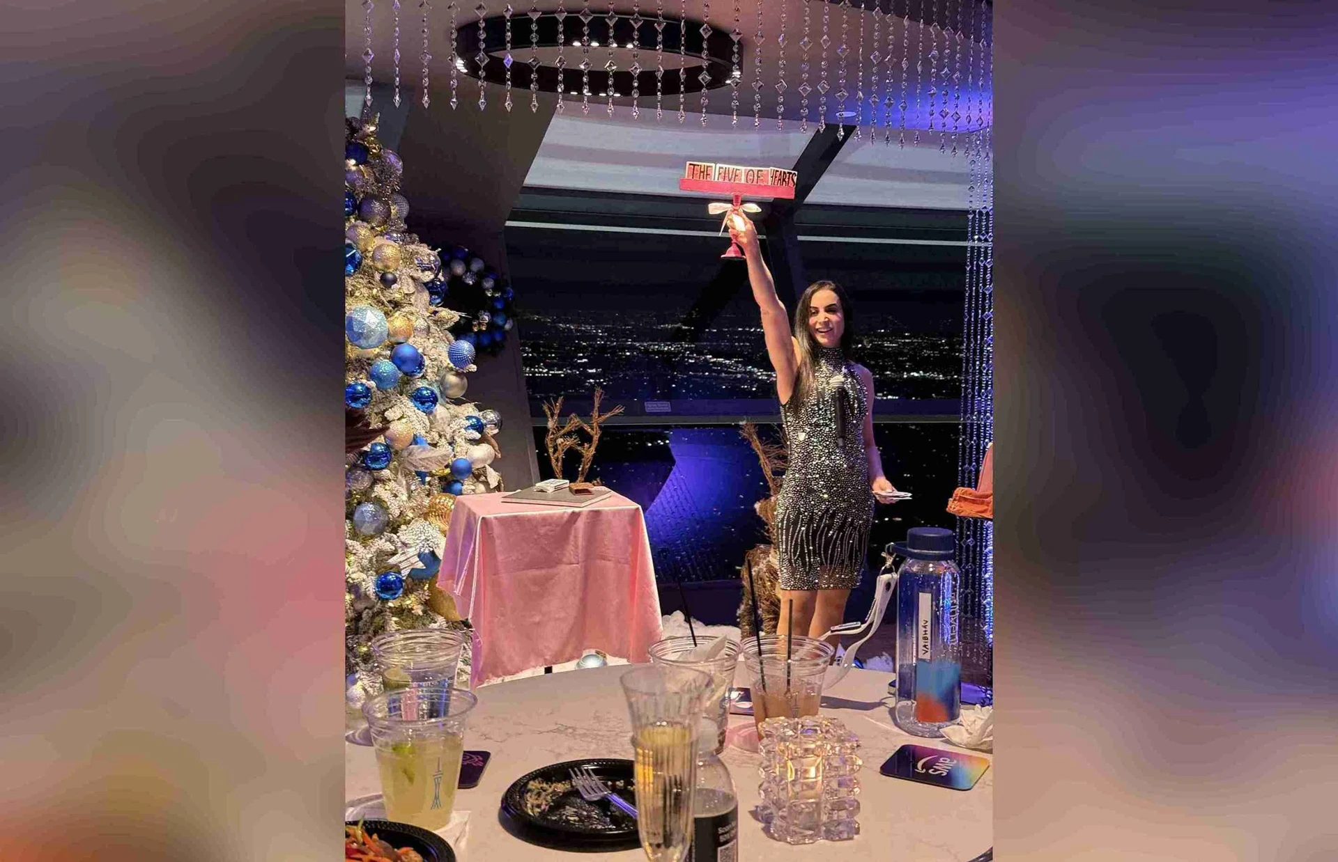 Mentalist Stacey Stardust performing at a corporate event in Las Vegas