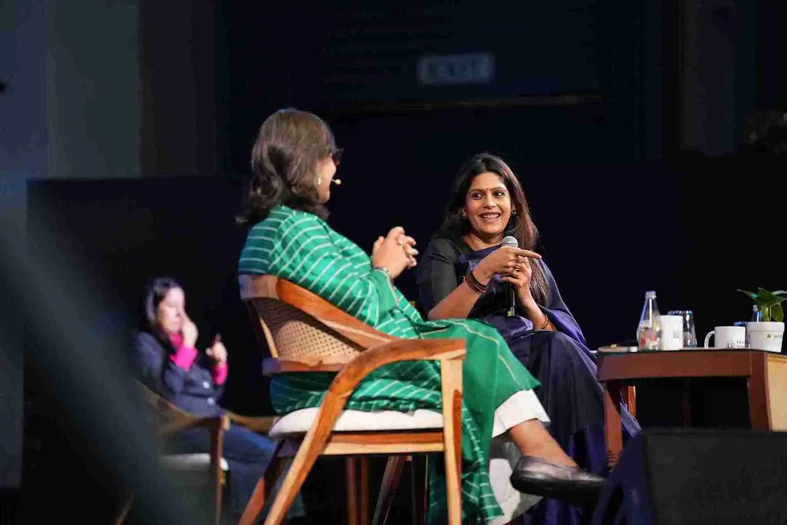 Palki Sharma as a guest speaker at a corporate event in Mumbai