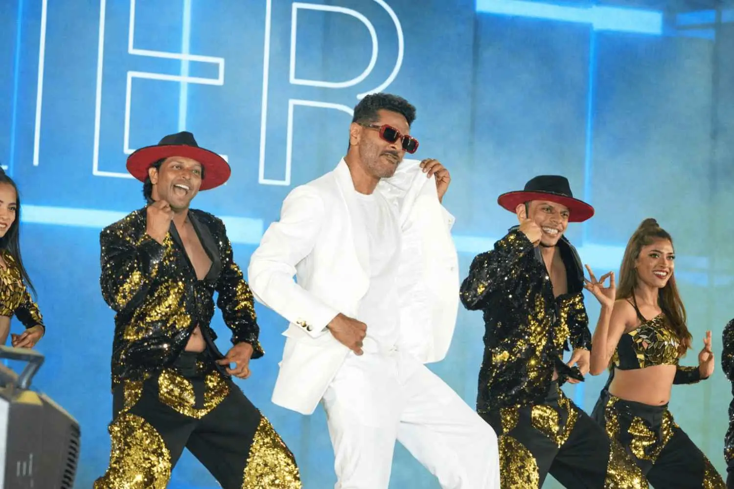 Prabhudeva performing at a corporate event in Chennai Prabhudeva performing at a corporate event in Chennai