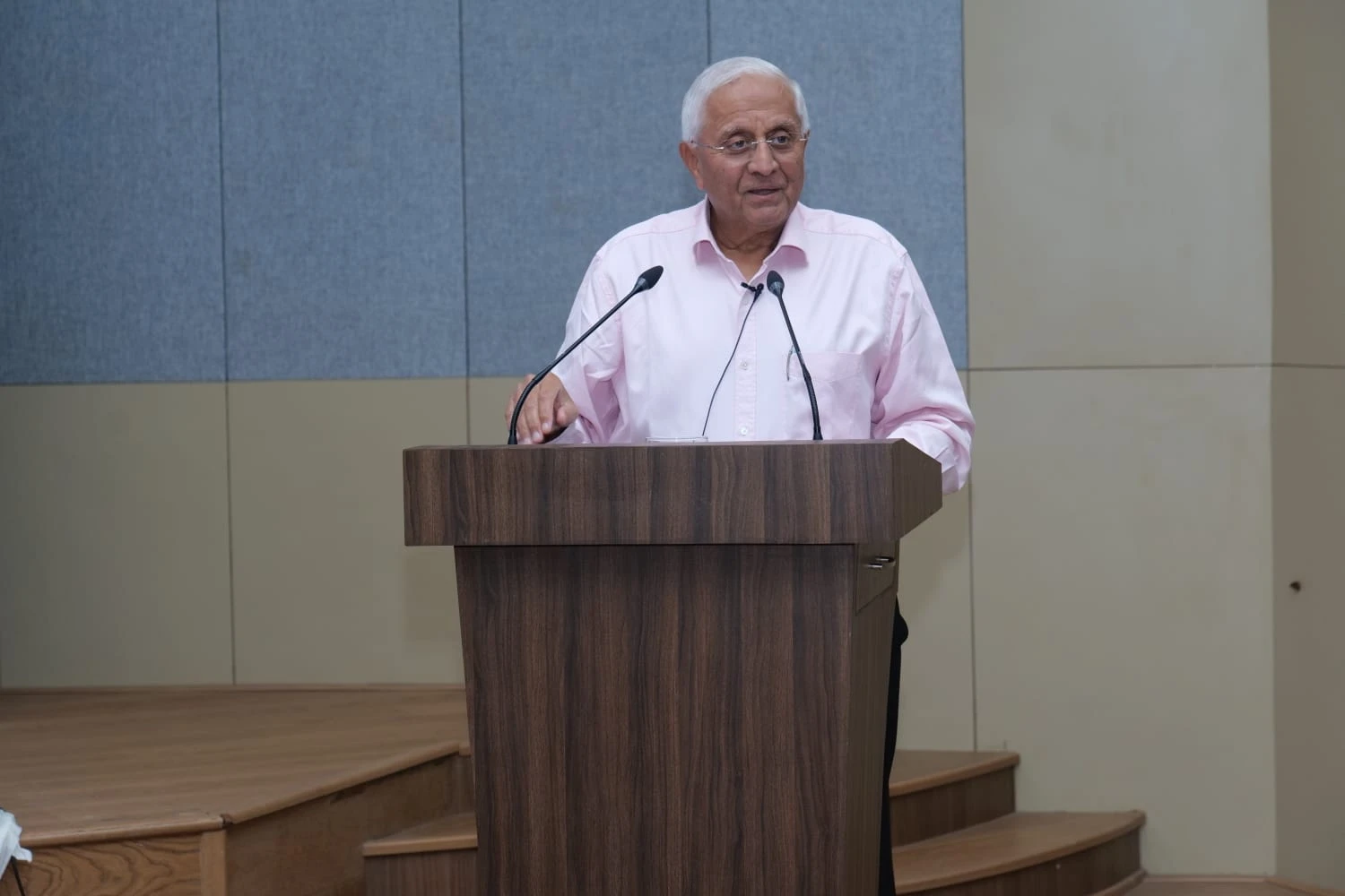 R Gopalkrishnan as a guest speaker at a corporate event in Goa