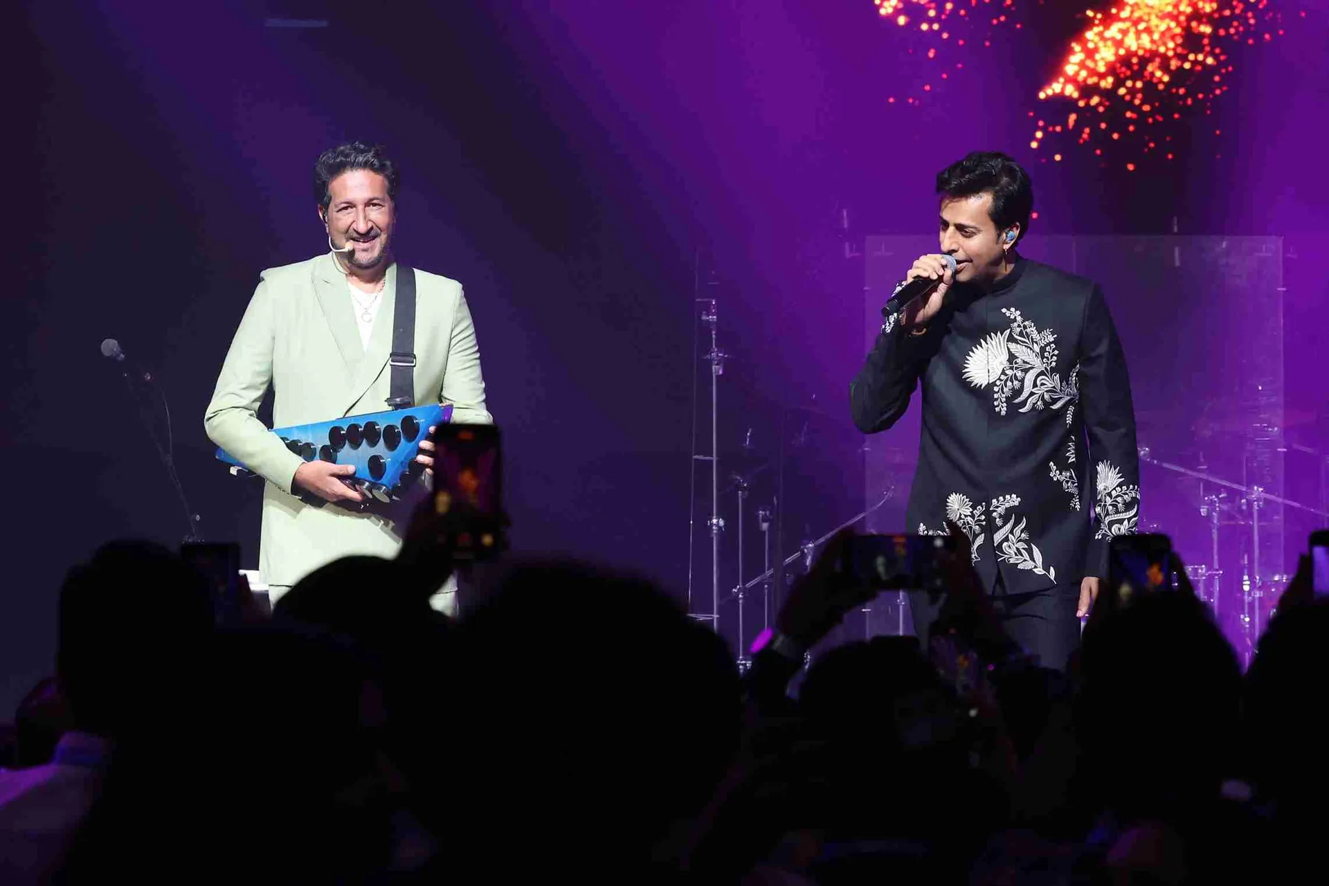 Salim Suleiman performing at a corporate event in Mumbai Salim Suleiman performing at a corporate event in Mumbai