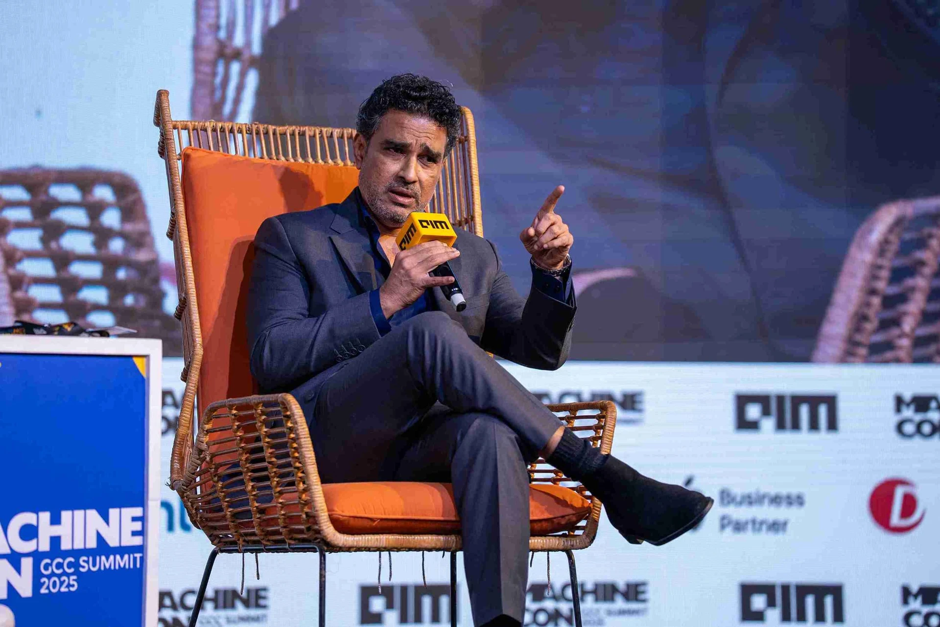 Sanjay Manjrekar as a guest speaker at a corporate event in Goa