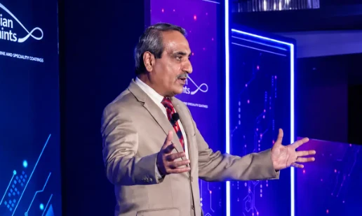 Lt. Gen. Satish Dua as a guest speaker at a corporate event in Varanasi