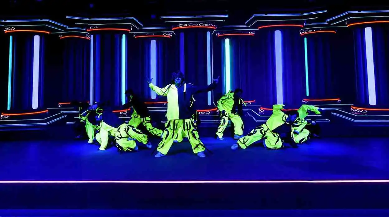 V Company performing at a corporate event in Goa