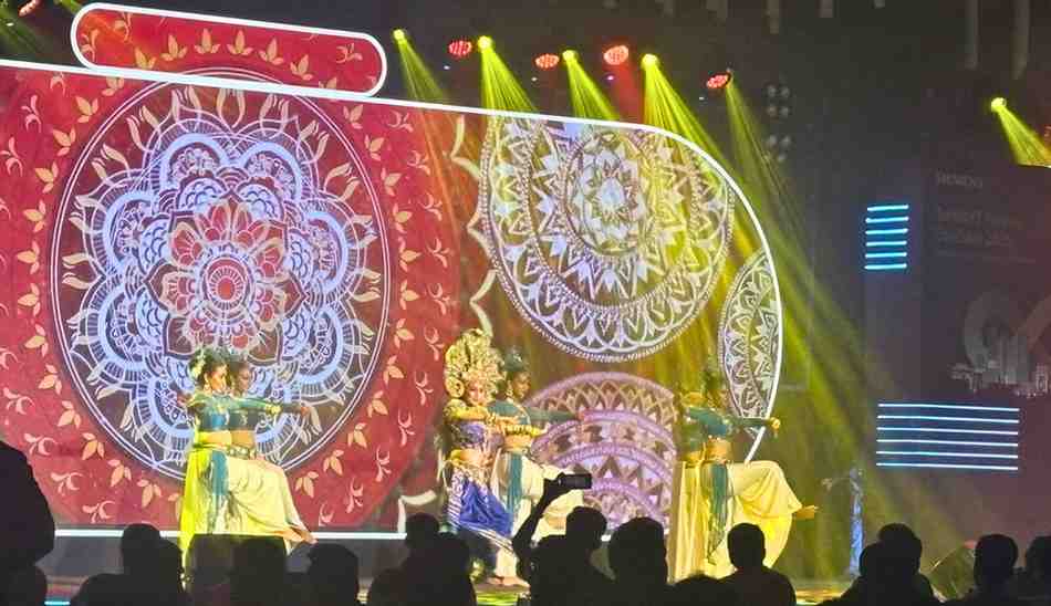 Prashadi Dance Group performing at a corporate event in Colombo