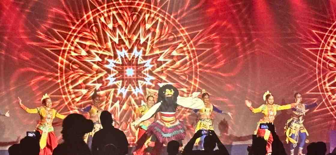 Muddrika Dance Group performing at a corporate event in Colombo