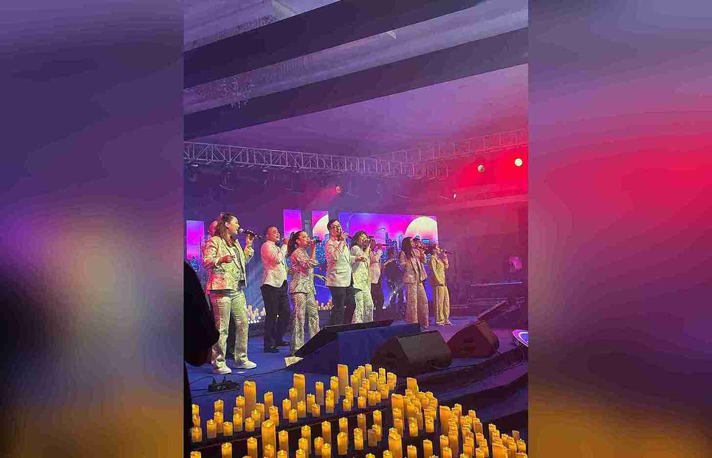 Shillong Chamber Choir performing at a corporate event in Bangalore