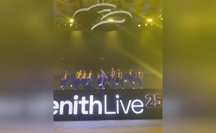 V Company performing at a corporate event in Mumbai V Company performing at a corporate event in Mumbai