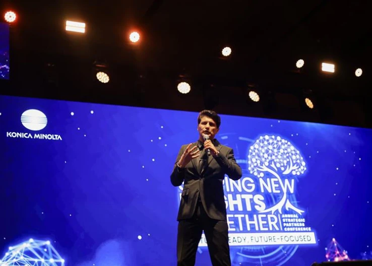 Rajiv Makhni as a guest speaker at a corporate event in Delhi Rajiv Makhni as a guest speaker at a corporate event in Delhi
