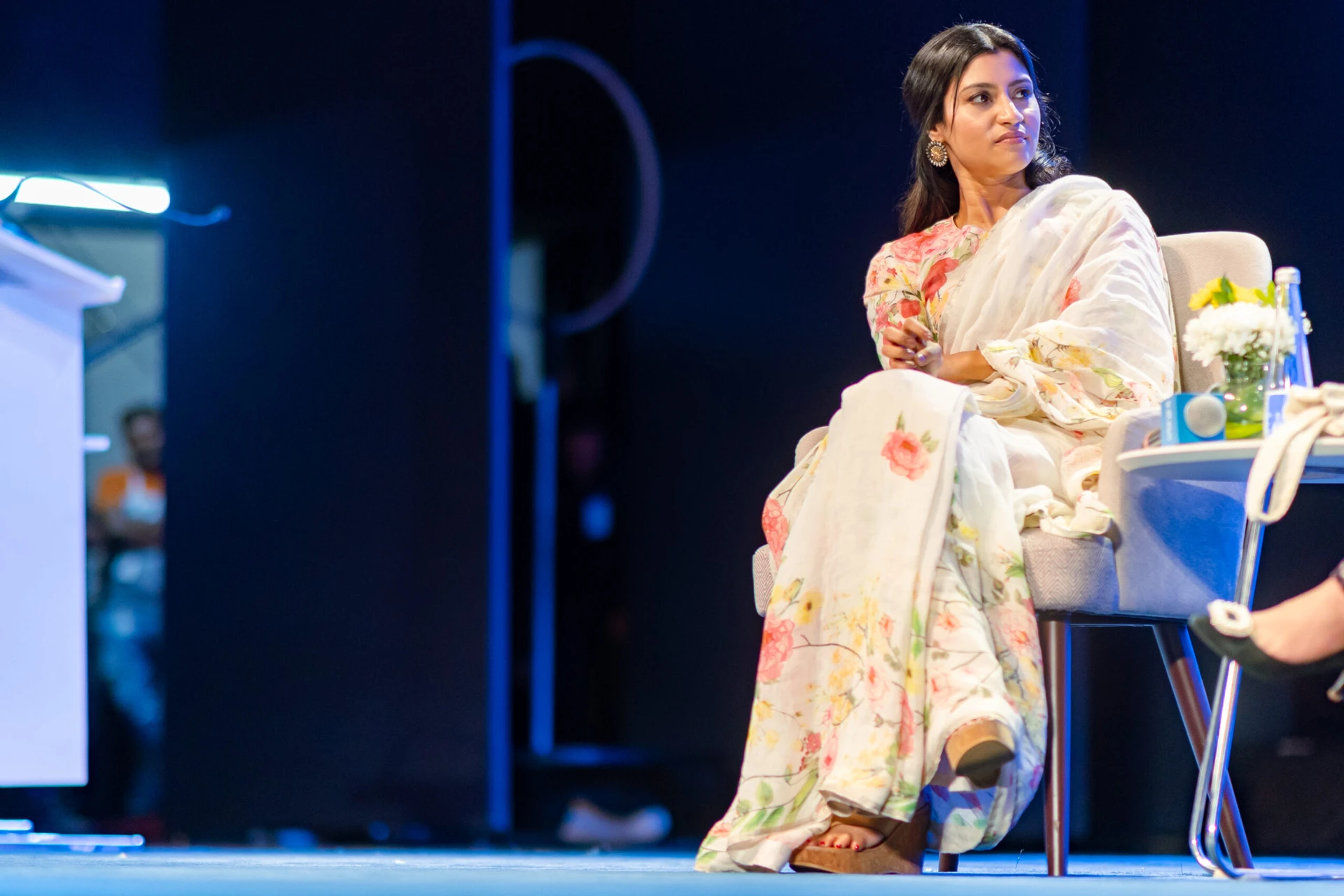 Konkona Sen Sharma as a guest speaker at a corporate event in Bangalore