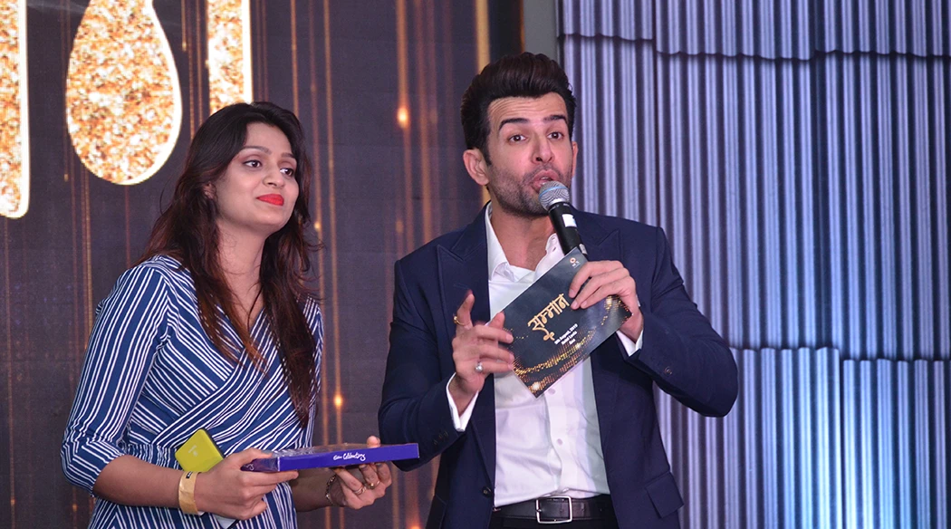 Jay Bhanushali hosting at a corporate event in Goa
