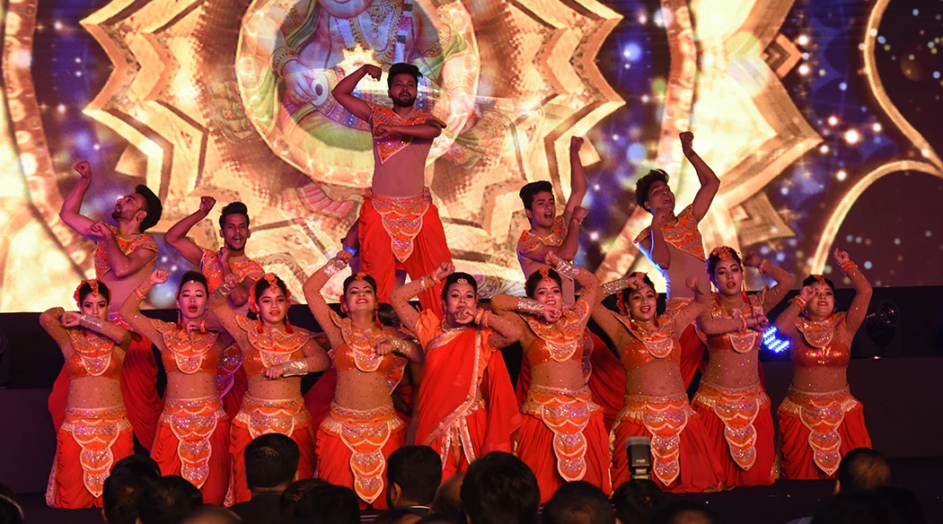 Dance Smith performing at HPE Discover More in Mumbai