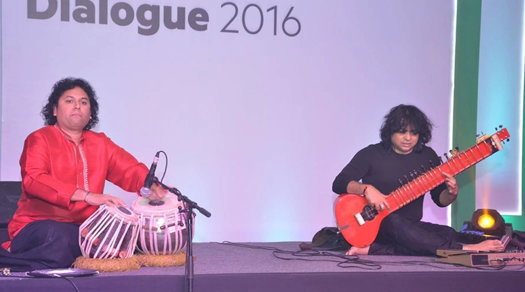 Niladri Kumar at an event for HPE in Jaipur