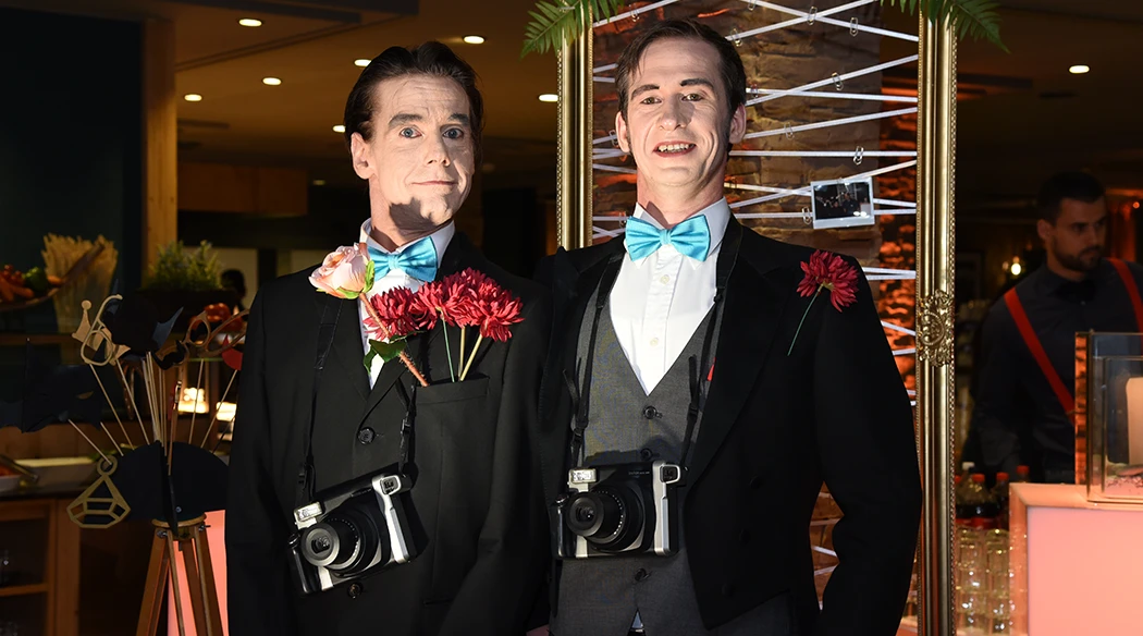 Mime Polaroids for an event Asian Paints for their Premium Applicators in Switzerland