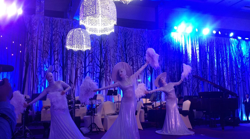 Swirl Dancers for a corporate event in Mumbai