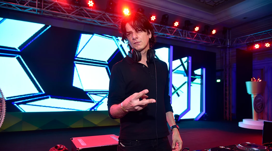 DJ Aqeel for an event for HDFC Bank in Goa