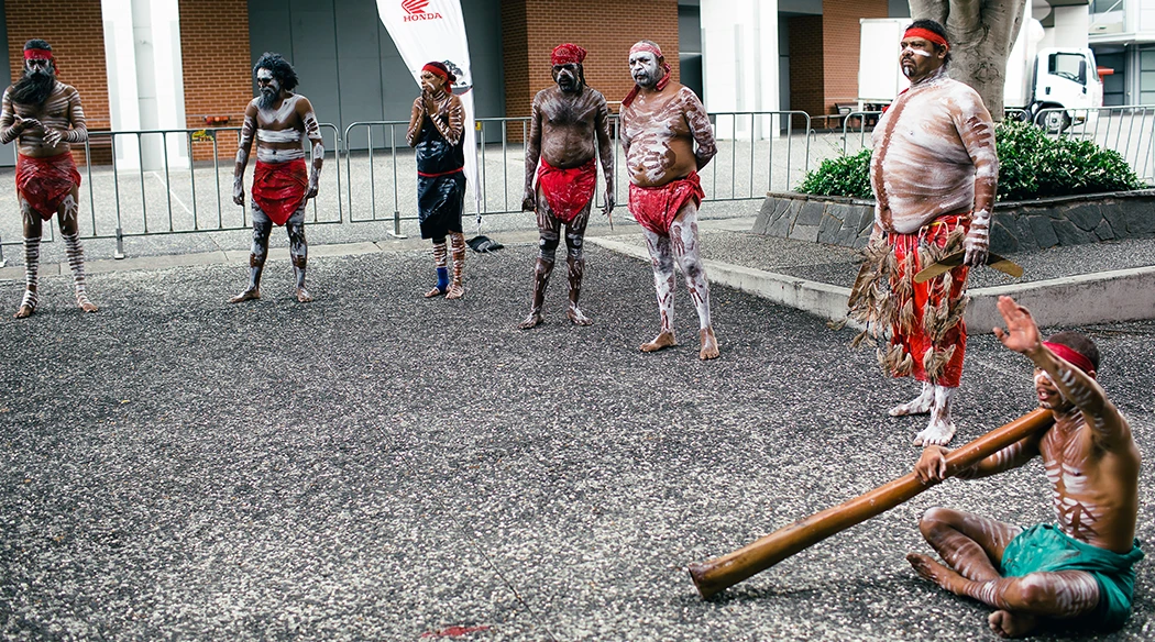 Aboriginal group for Honda Business Meet in Australia