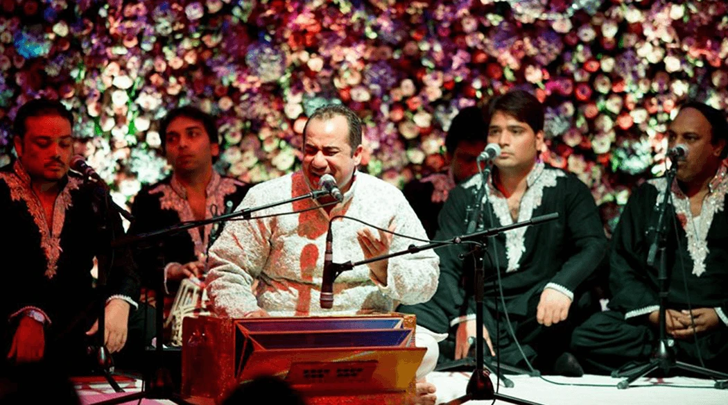 Rahat Fateh Ali Khan at the 50th birthday Celebration of Nikhil Meswani in Dubai