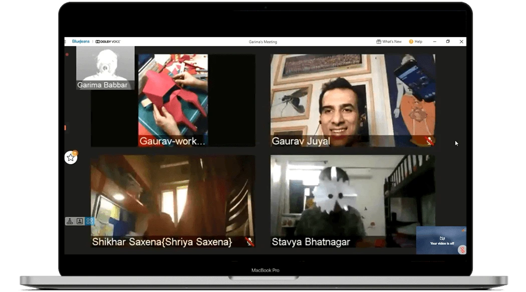 Gaurav Juyal (Art Attack) for an event for Adobe for employees' children