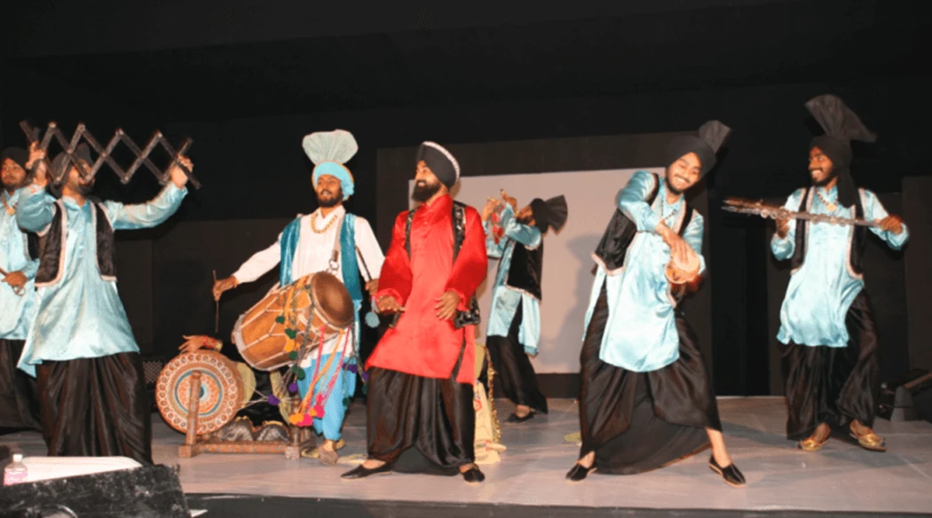 Bhangra Dance Group at an event for SAP in Delhi