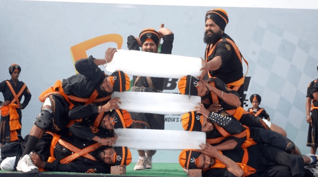 Bir Khasla Group performing at Buddh International Circuit for the first F1 Race in India