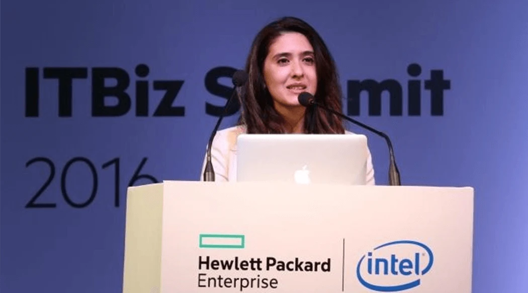 Pooja Makhija at an event for HPE in Jaipur