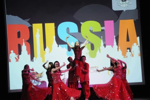 Local Russian Dance Group for Asian Paints Privileged Club Convention in Moscow